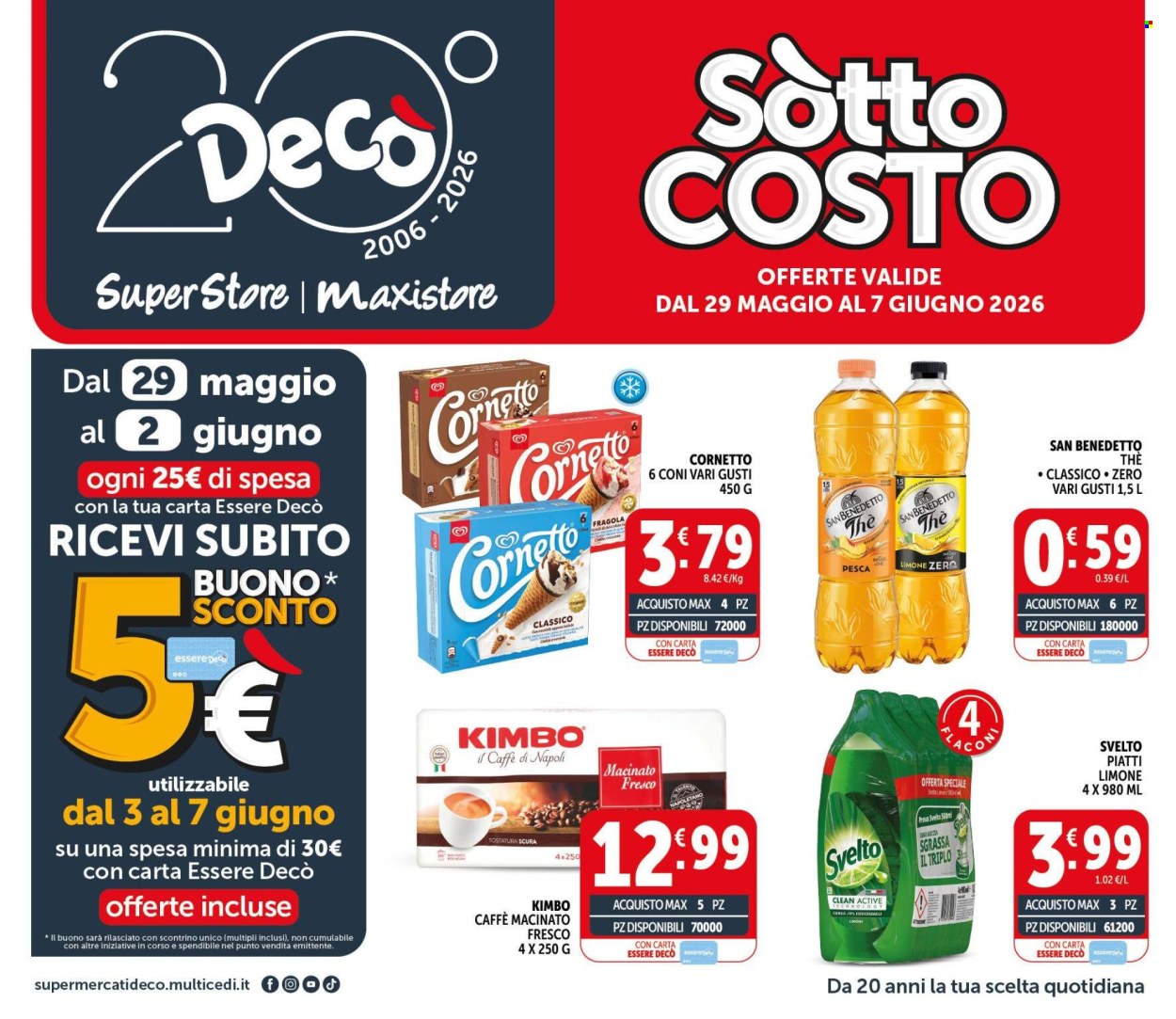 Volantino Deco - 29/5/2026 - 7/6/2026. Pagina 1