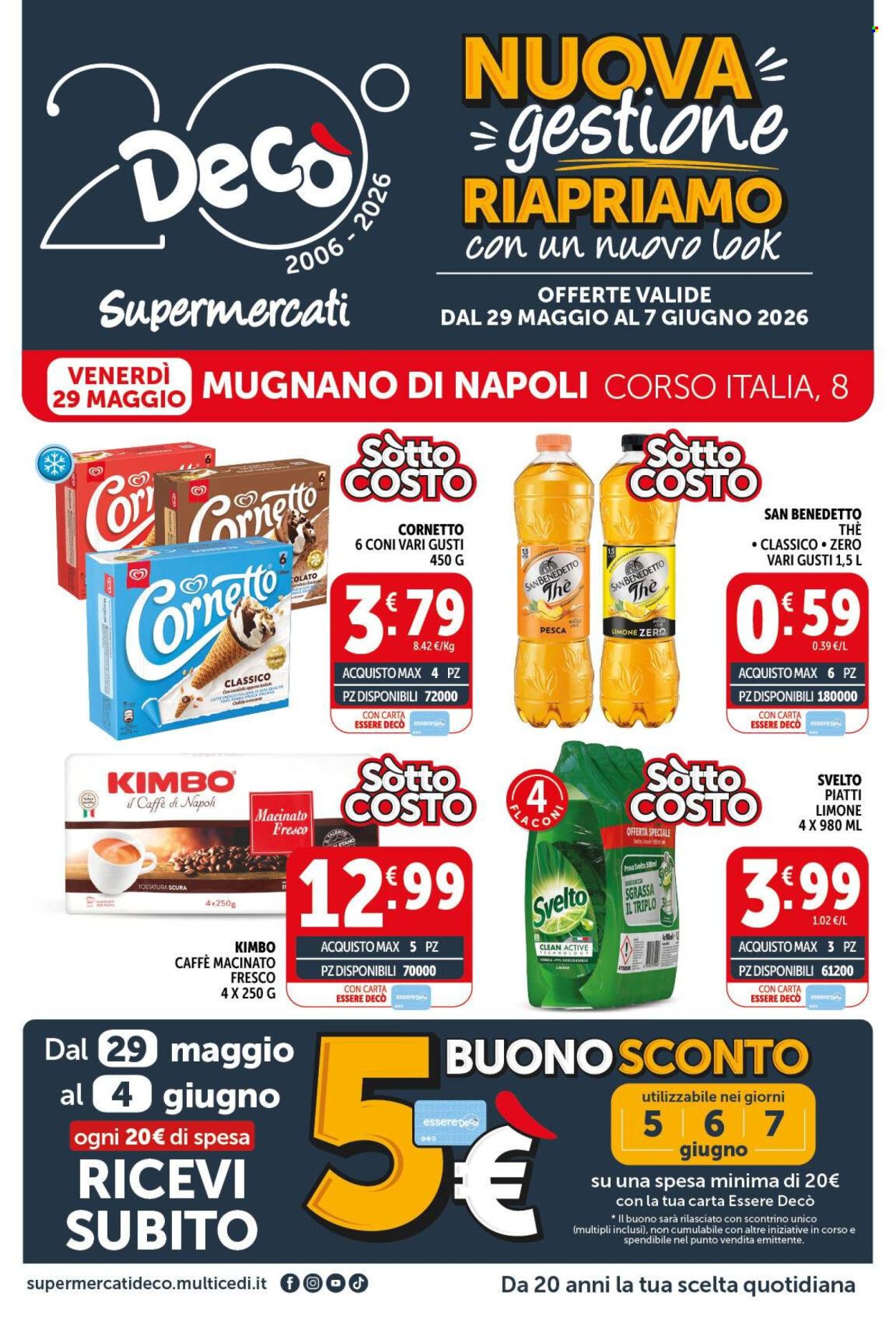 Volantino Deco - 29/5/2026 - 7/6/2026. Pagina 1