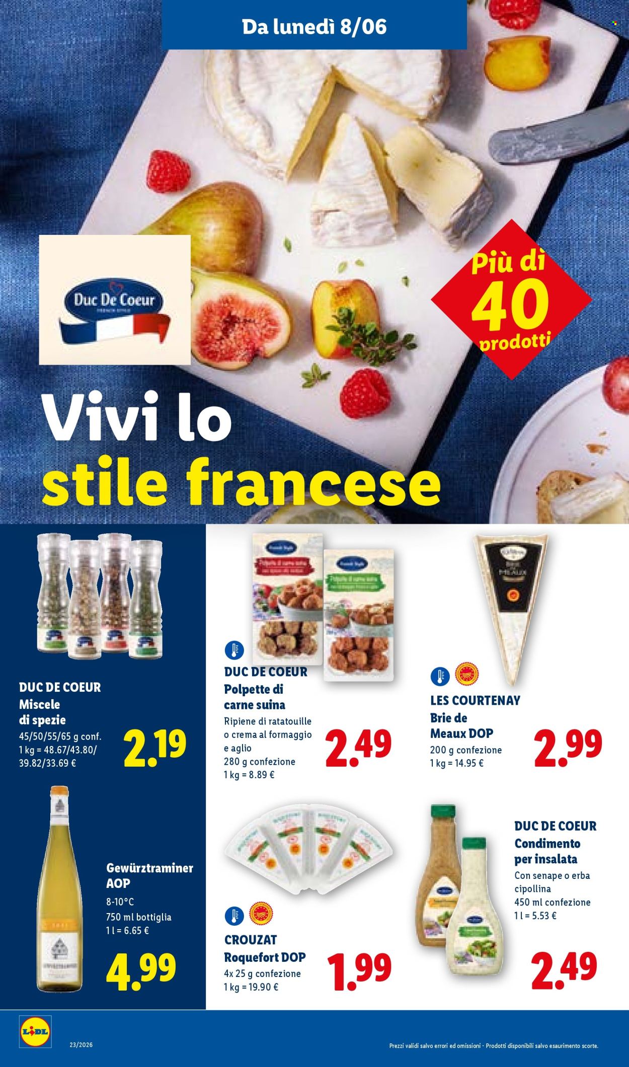 Leták Lidl - 4.6.2026 - 10.6.2026. Strana 44