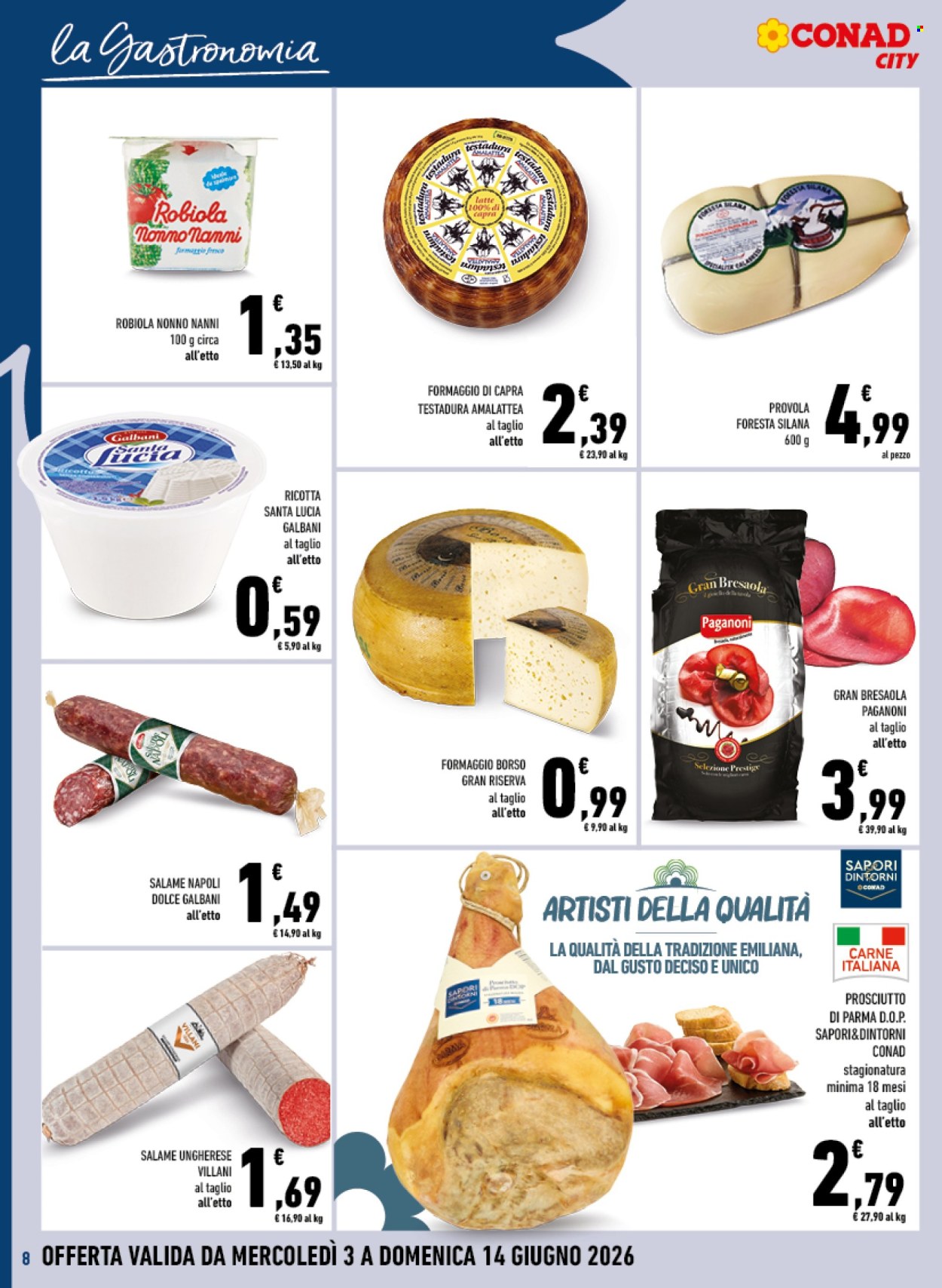 Volantino Conad - 3/6/2026 - 14/6/2026. Pagina 8
