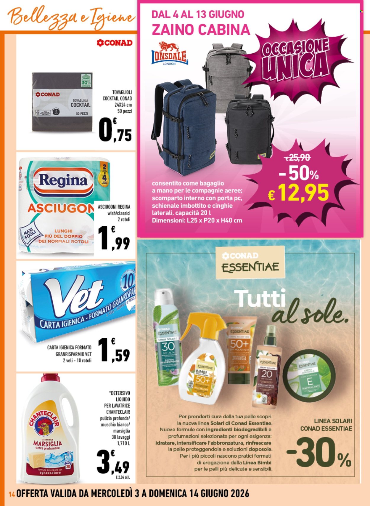 Leták Conad - 3.6.2026 - 14.6.2026. Strana 14