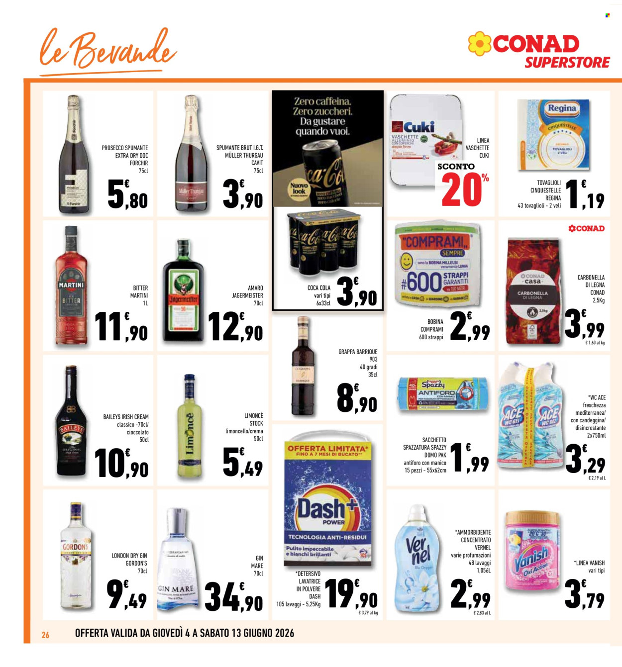 Leták Conad - 4.6.2026 - 13.6.2026. Strana 26