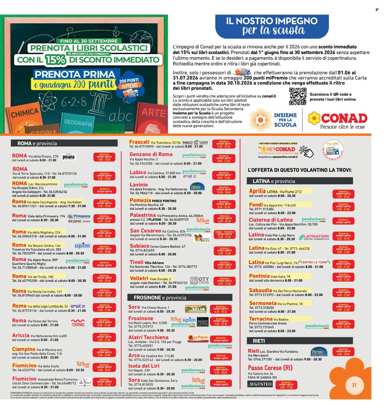 Leták Conad - 4.6.2026 - 13.6.2026. Strana 31