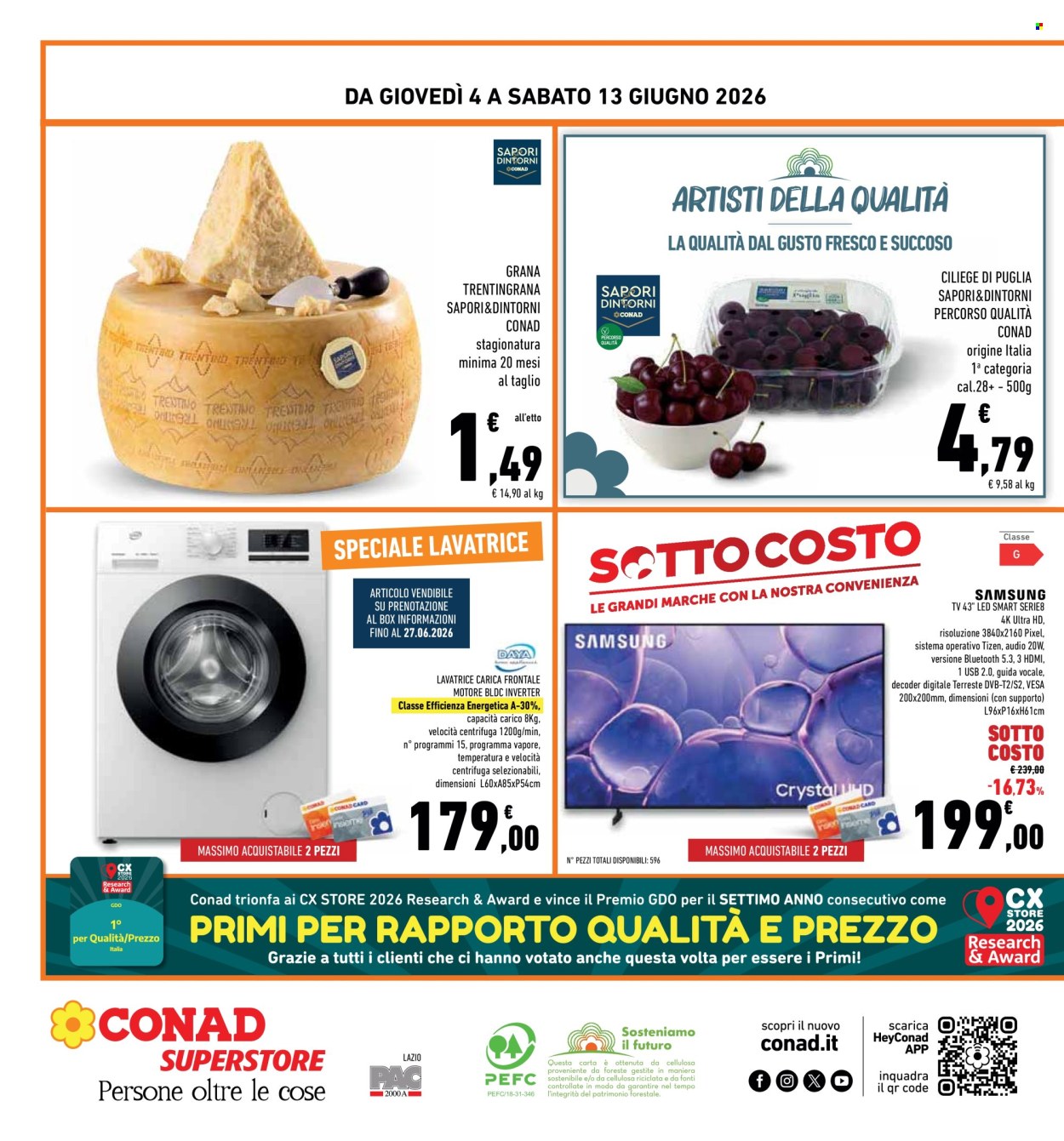 Leták Conad - 4.6.2026 - 13.6.2026. Strana 32