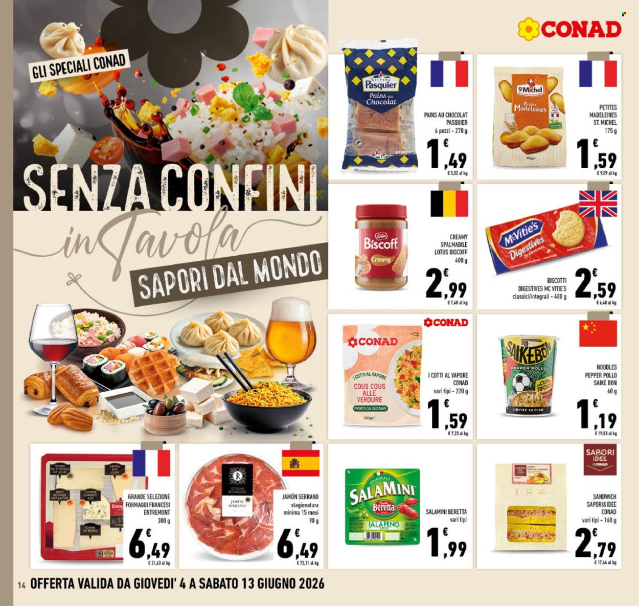 Leták Conad - 4.6.2026 - 13.6.2026. Strana 14
