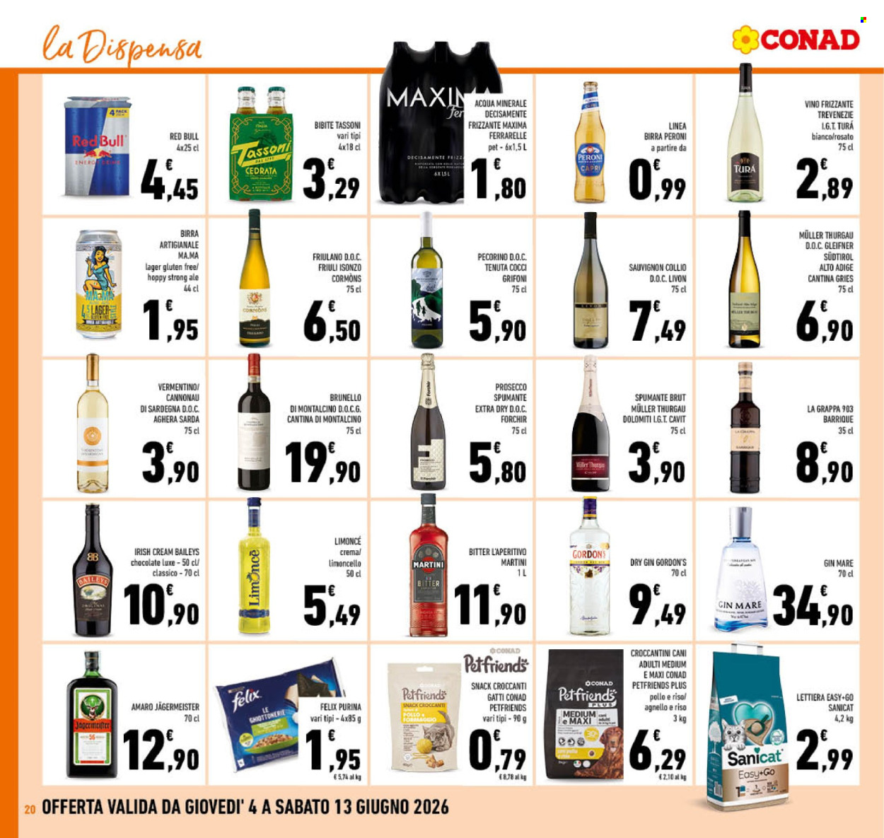 Leták Conad - 4.6.2026 - 13.6.2026. Strana 20