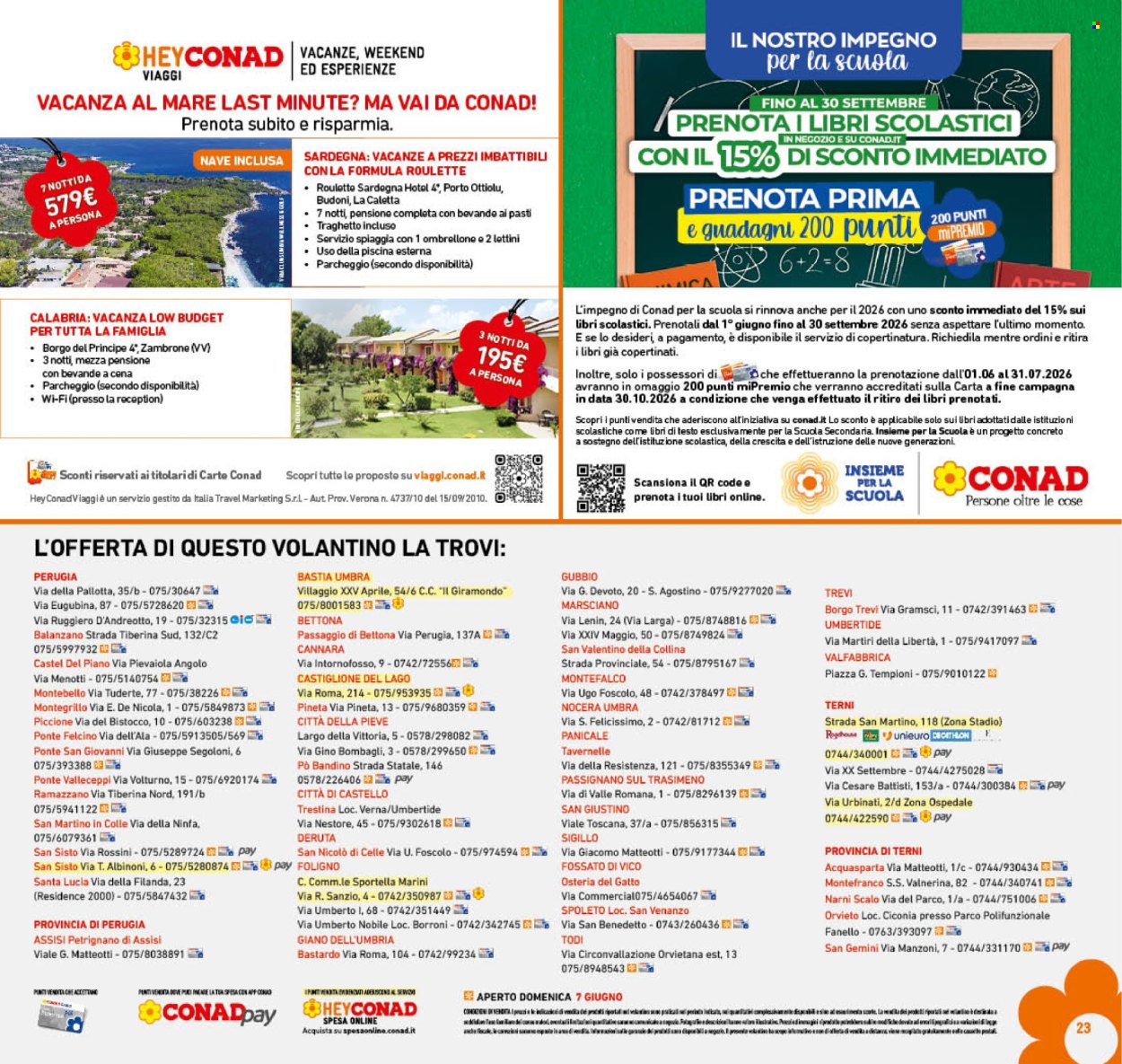 Leták Conad - 4.6.2026 - 13.6.2026. Strana 23