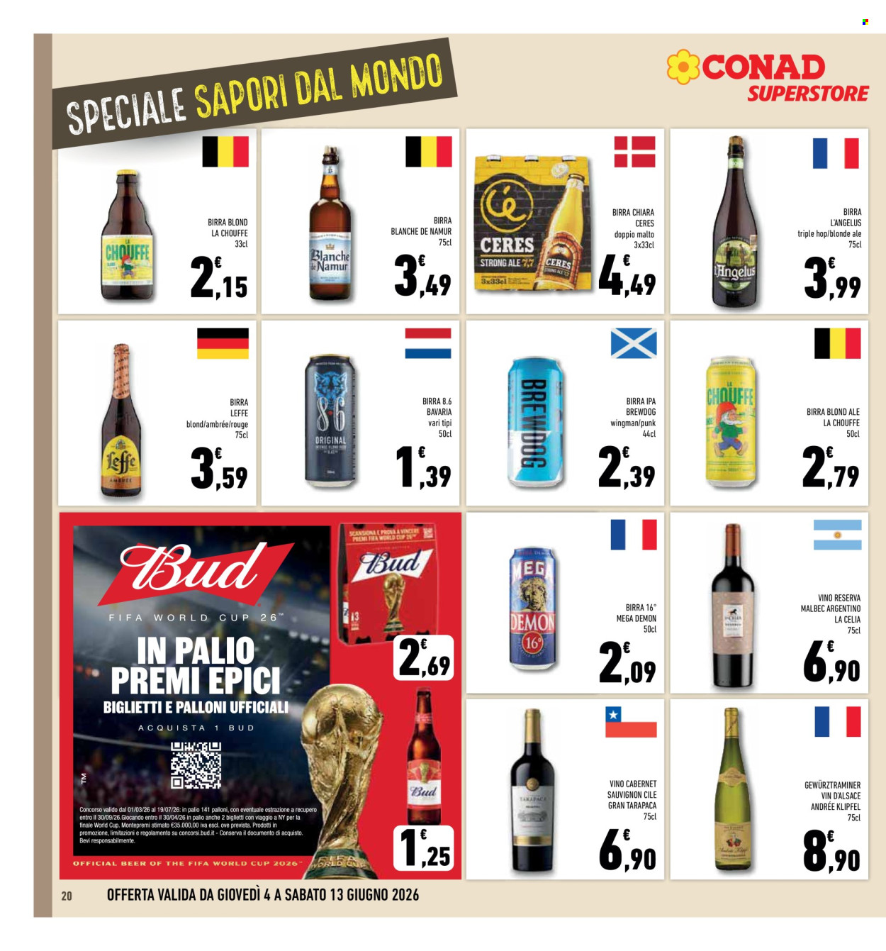 Volantino Conad Superstore - 4/6/2026 - 13/6/2026. Pagina 20