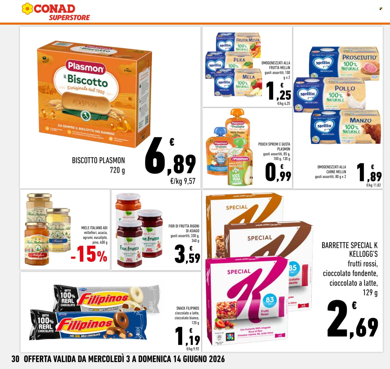 Leták Conad Superstore - 3.6.2026 - 10.6.2026. Strana 30