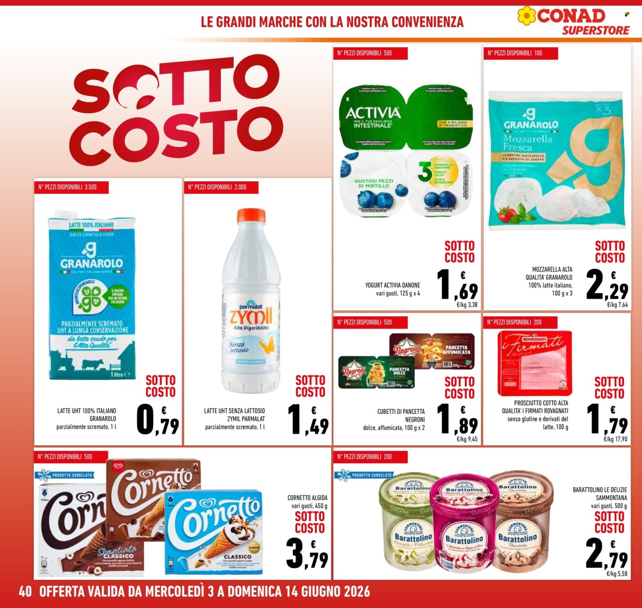 Leták Conad Superstore - 3.6.2026 - 10.6.2026. Strana 40