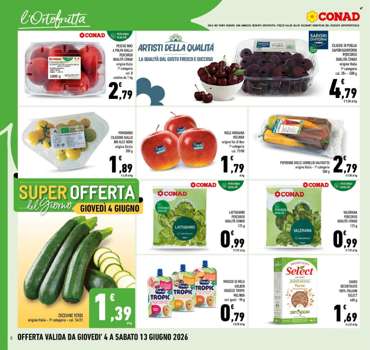 Volantino Conad - 4/6/2026 - 13/6/2026. Pagina 8