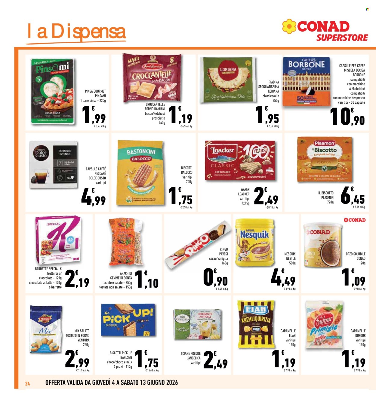 Leták Conad - 4.6.2026 - 13.6.2026. Strana 24
