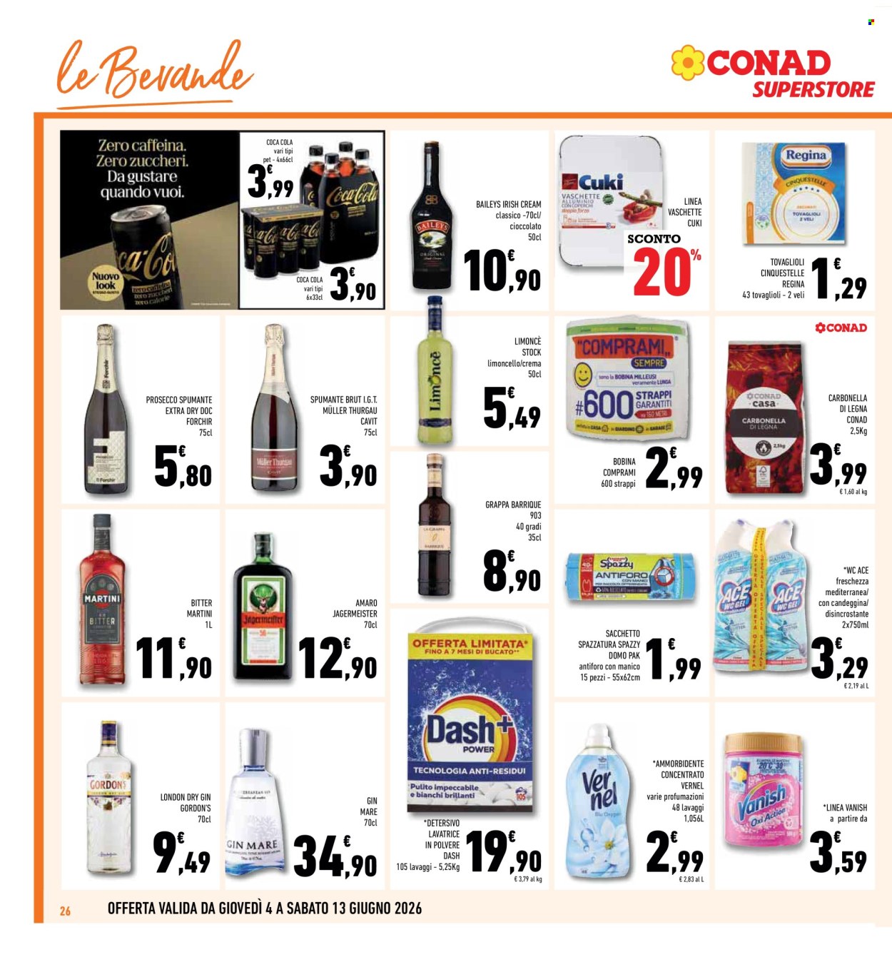 Leták Conad - 4.6.2026 - 13.6.2026. Strana 26