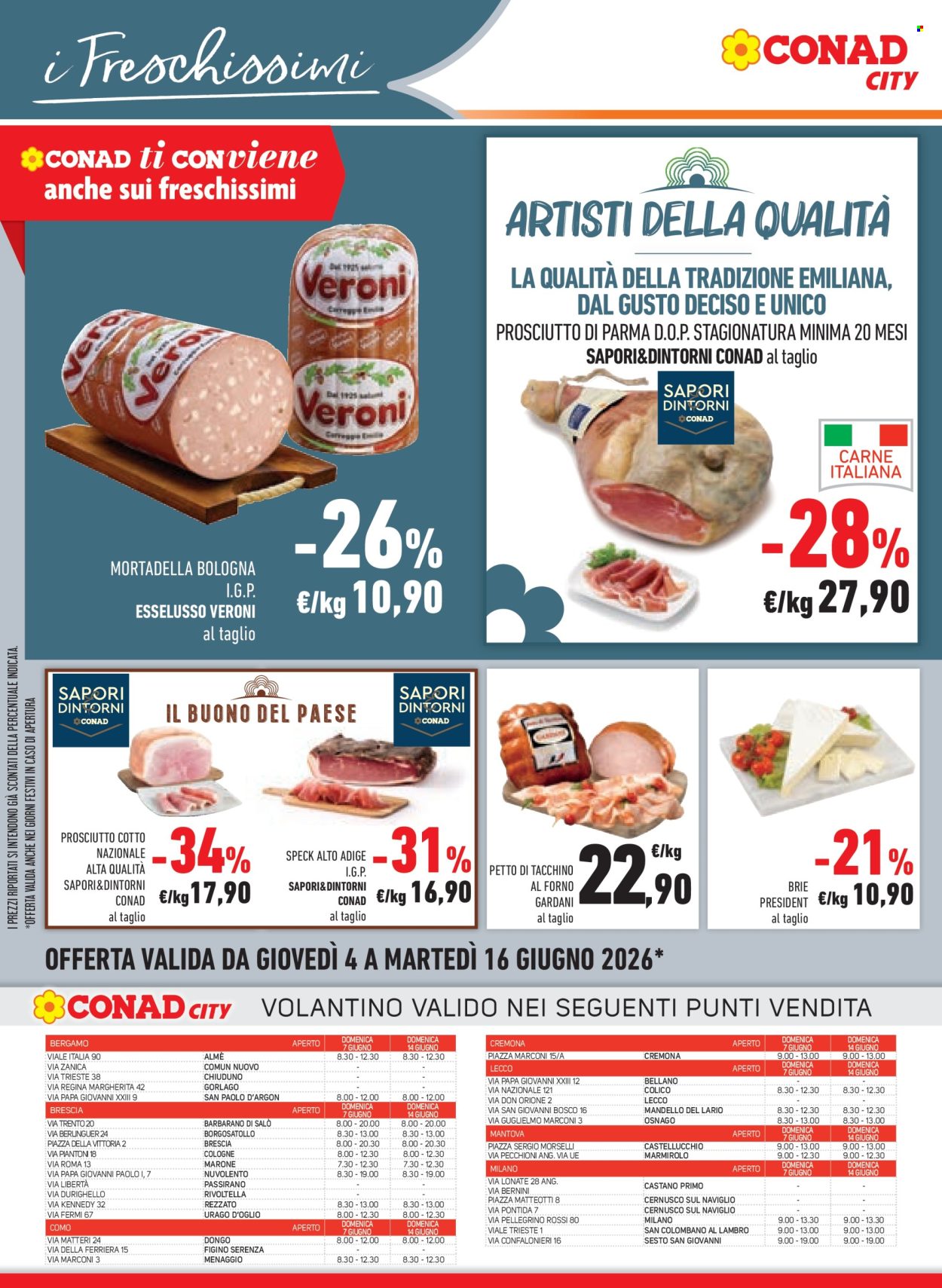 Volantino Conad - 4/6/2026 - 16/6/2026. Pagina 16