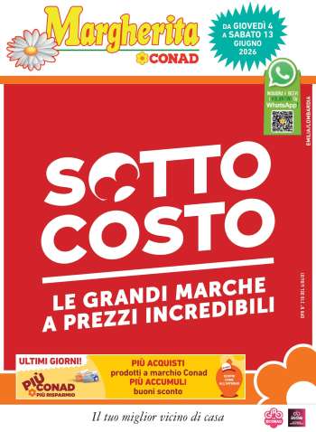 Volantino Margherita Conad - 4/6/2026 - 16/6/2026.