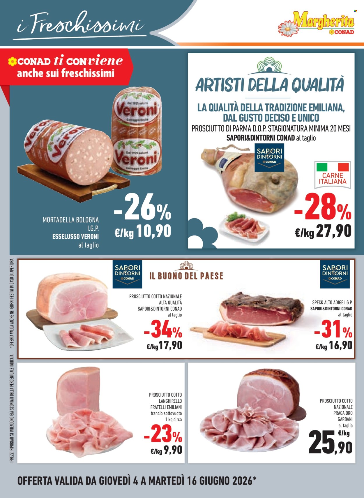 Volantino Margherita Conad - 4/6/2026 - 16/6/2026. Pagina 14