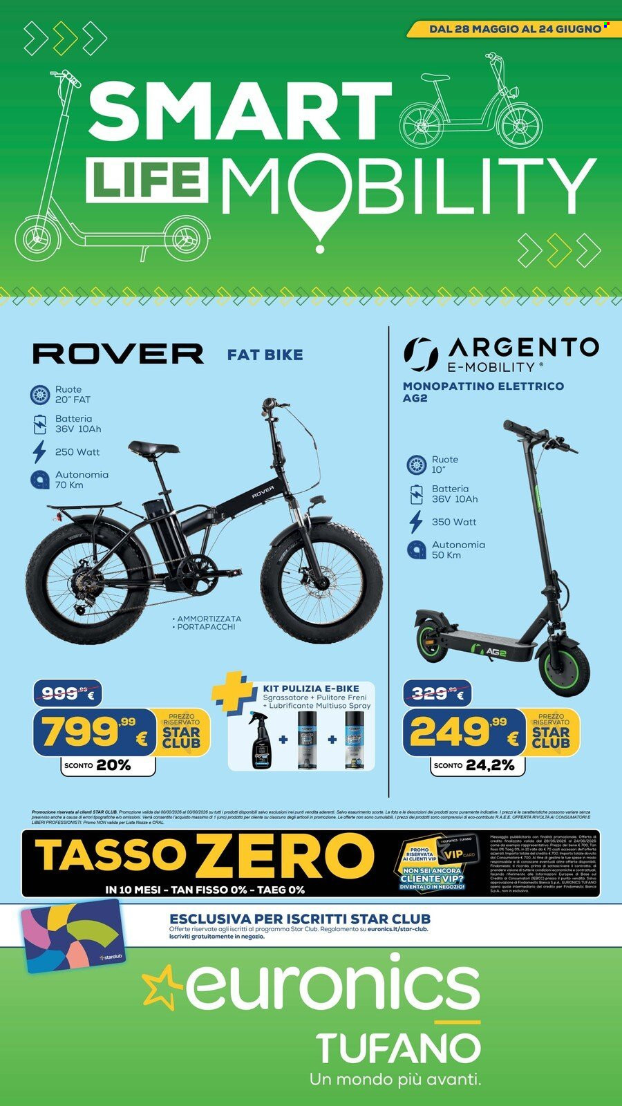 Volantino Euronics - 28/5/2026 - 24/6/2026. Pagina 1