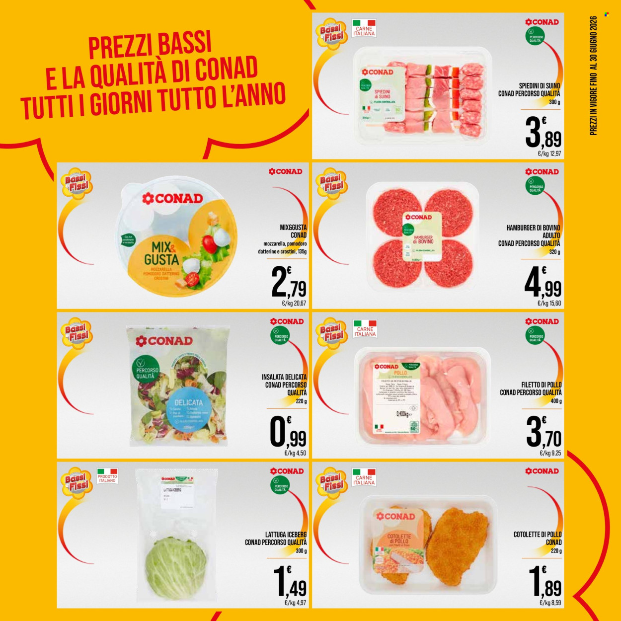 Volantino Spesa Facile Conad - 1/6/2026 - 30/6/2026. Pagina 2