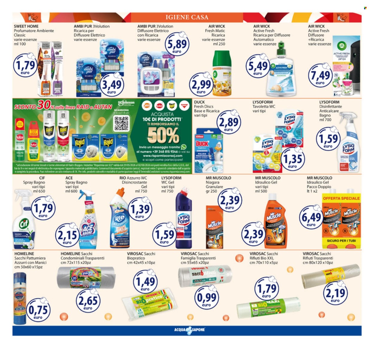 Leták Acqua & Sapone - 1.6.2026 - 14.6.2026. Strana 17
