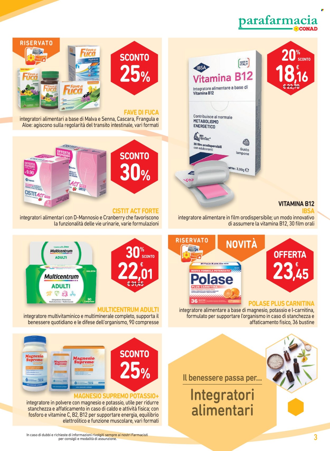 Volantino Parafarmacia Conad - 29/5/2026 - 29/6/2026. Pagina 3