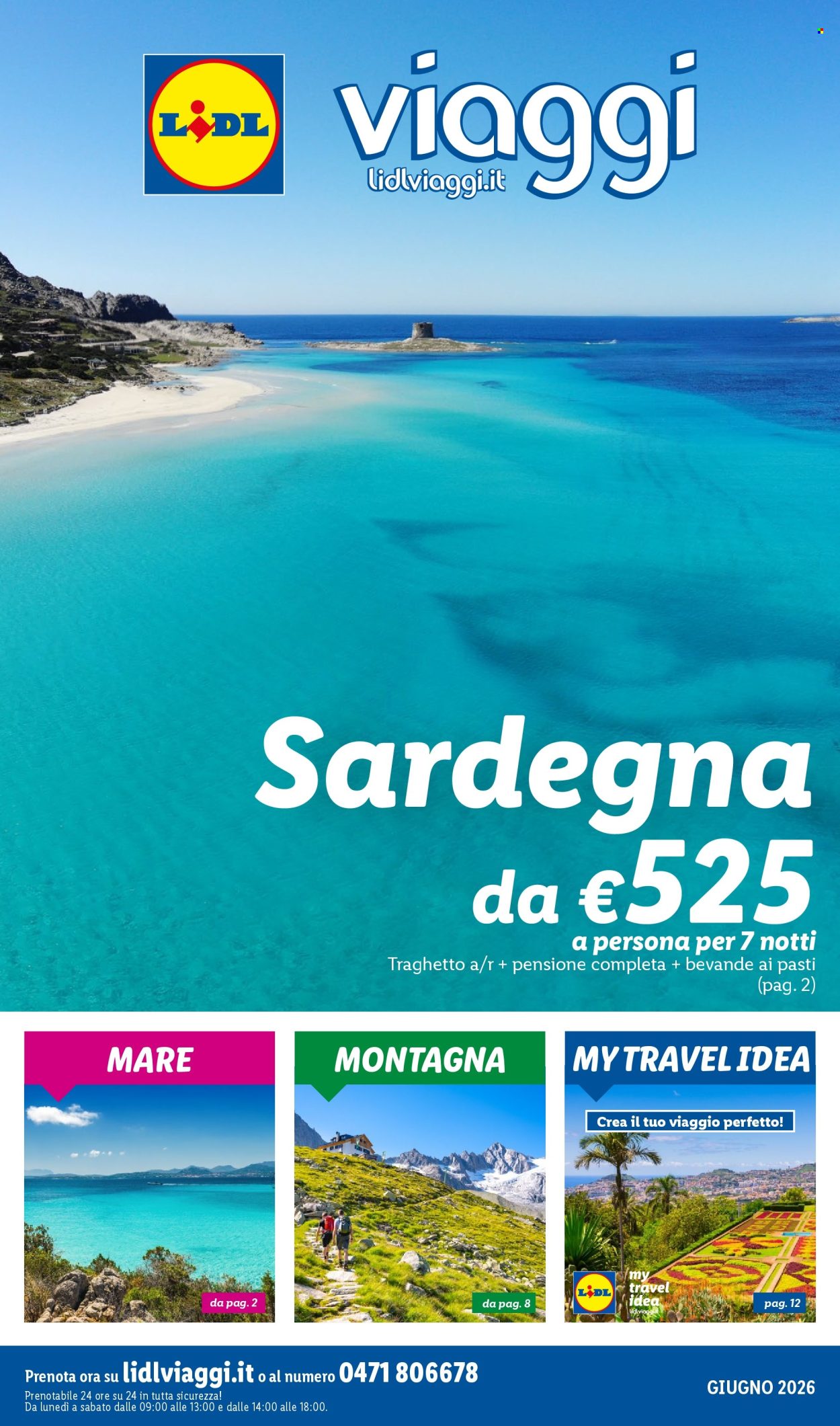 Volantino Lidl - 1/6/2026 - 30/6/2026. Pagina 1
