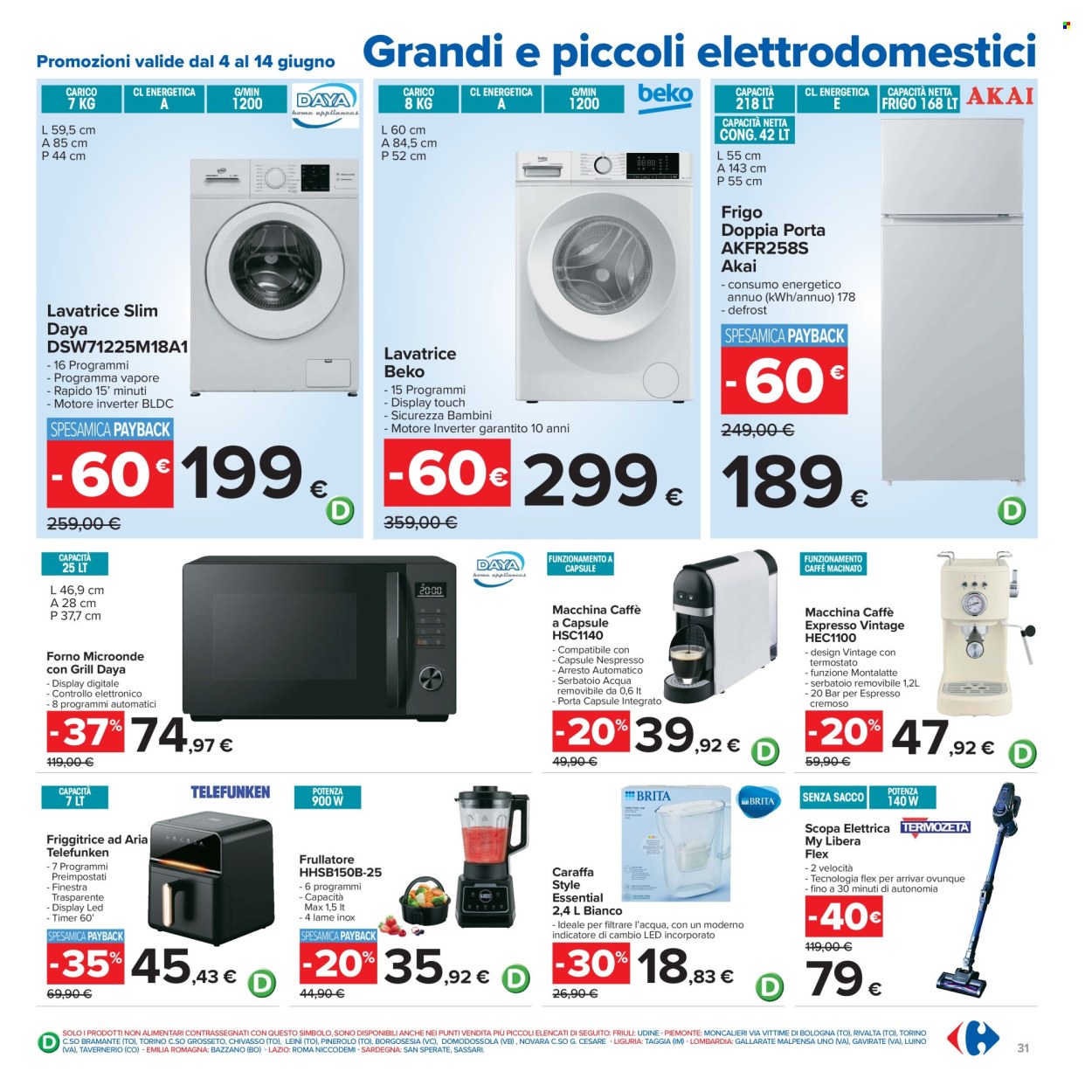 Volantino Carrefour - 5/6/2026 - 15/6/2026. Pagina 31
