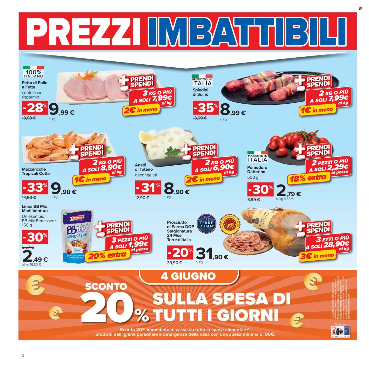 Volantino Carrefour - 5/6/2026 - 15/6/2026. Pagina 2