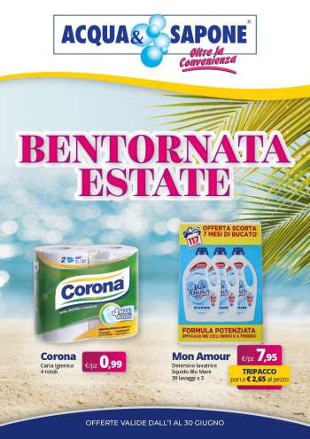 Volantino Acqua & Sapone - 1/6/2026 - 30/6/2026.