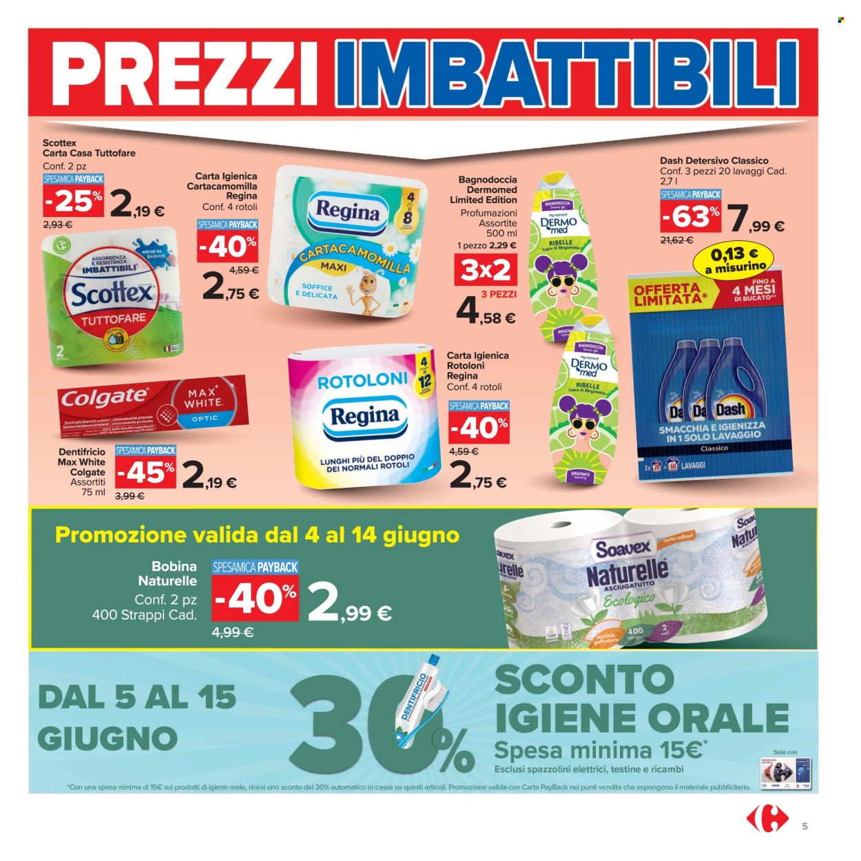 Volantino Carrefour - 5/6/2026 - 15/6/2026. Pagina 5