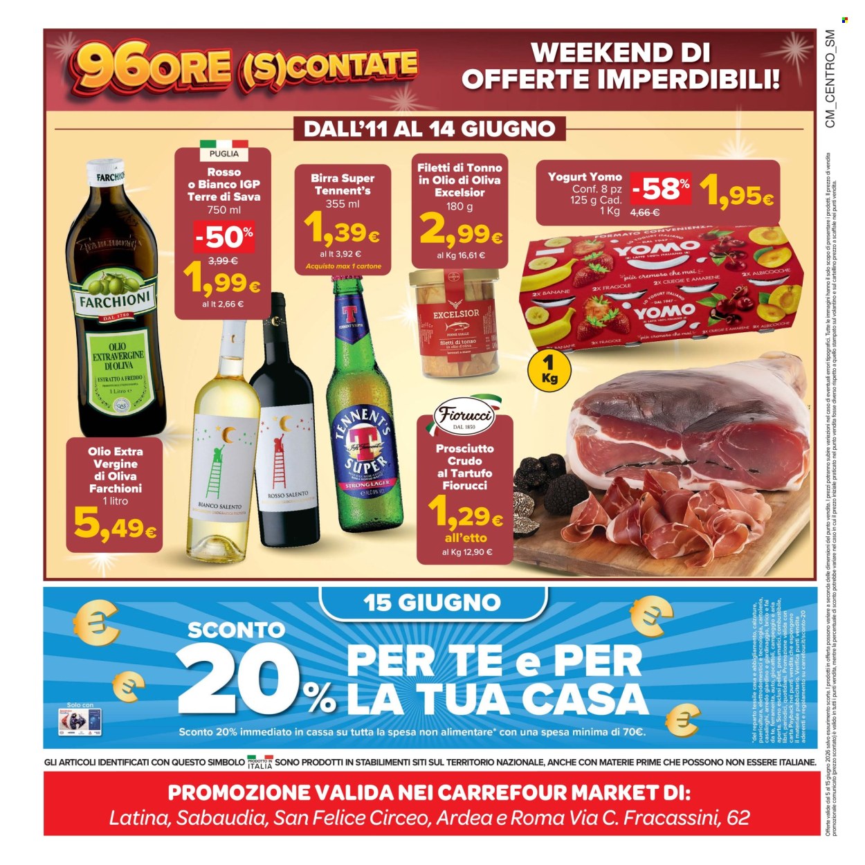Volantino Carrefour - 5/6/2026 - 15/6/2026. Pagina 20