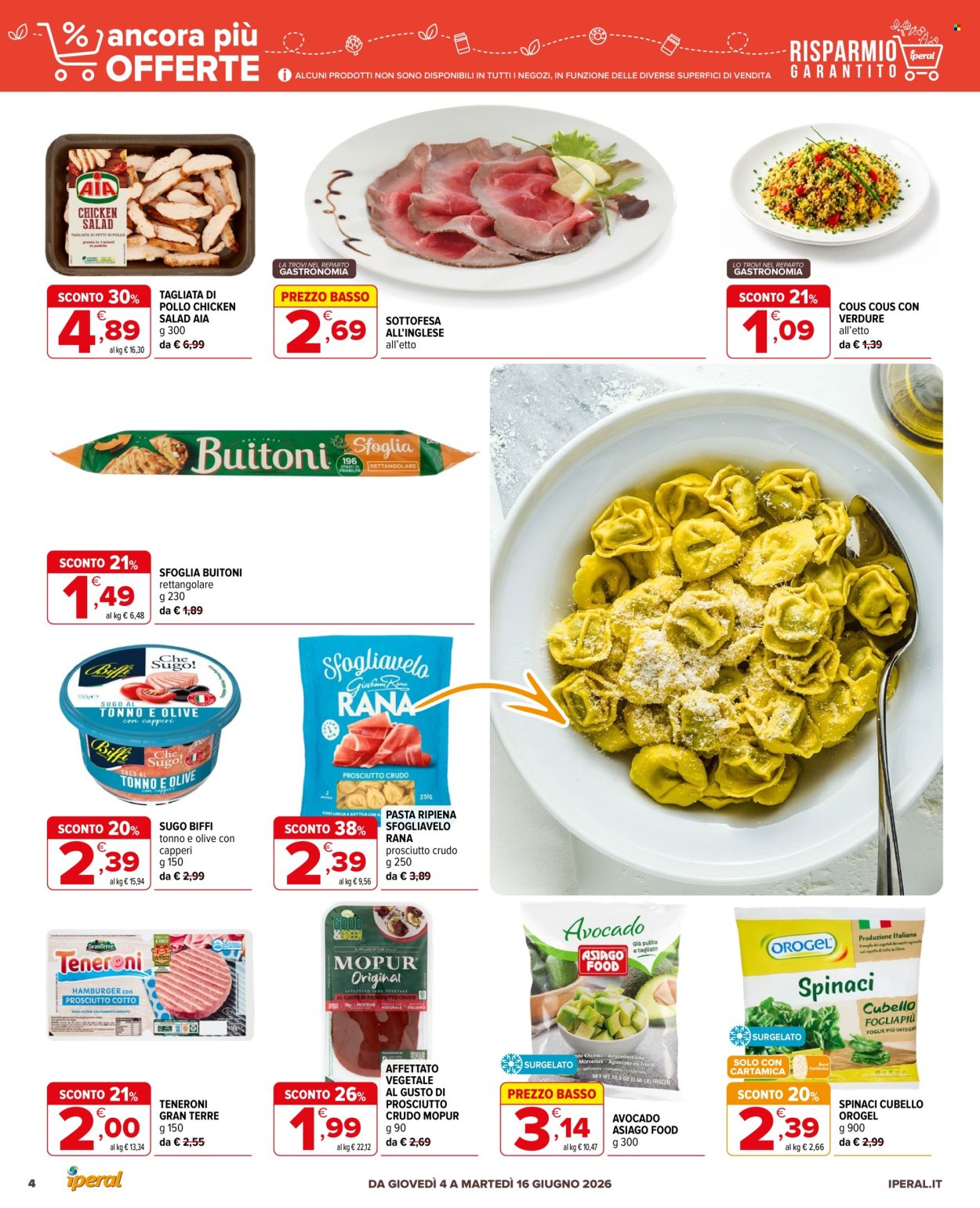 Volantino Iperal - 4/6/2026 - 16/6/2026. Pagina 4