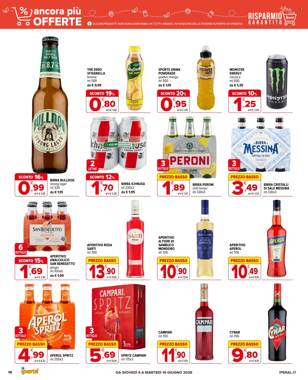 Volantino Iperal - 4/6/2026 - 16/6/2026. Pagina 16
