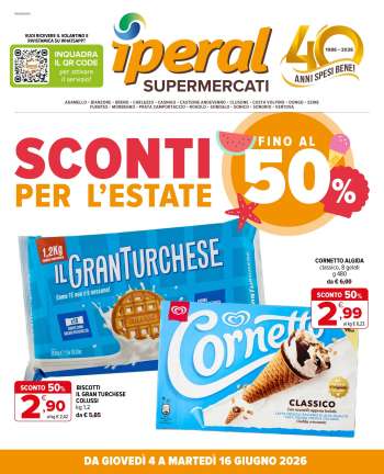 Volantino Iperal - 4/6/2026 - 16/6/2026.
