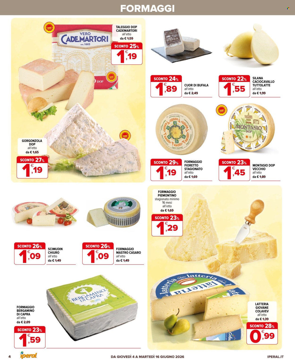 Volantino Iperal - 4/6/2026 - 16/6/2026. Pagina 4