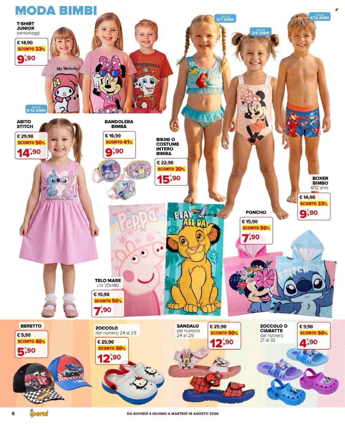 Volantino Iperal - 4/6/2026 - 18/8/2026. Pagina 6