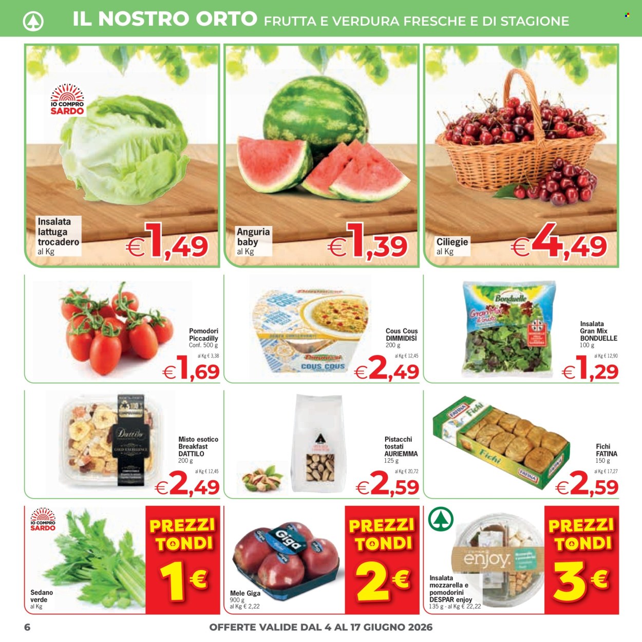 Volantino Eurospar - 4/6/2026 - 17/6/2026. Pagina 6