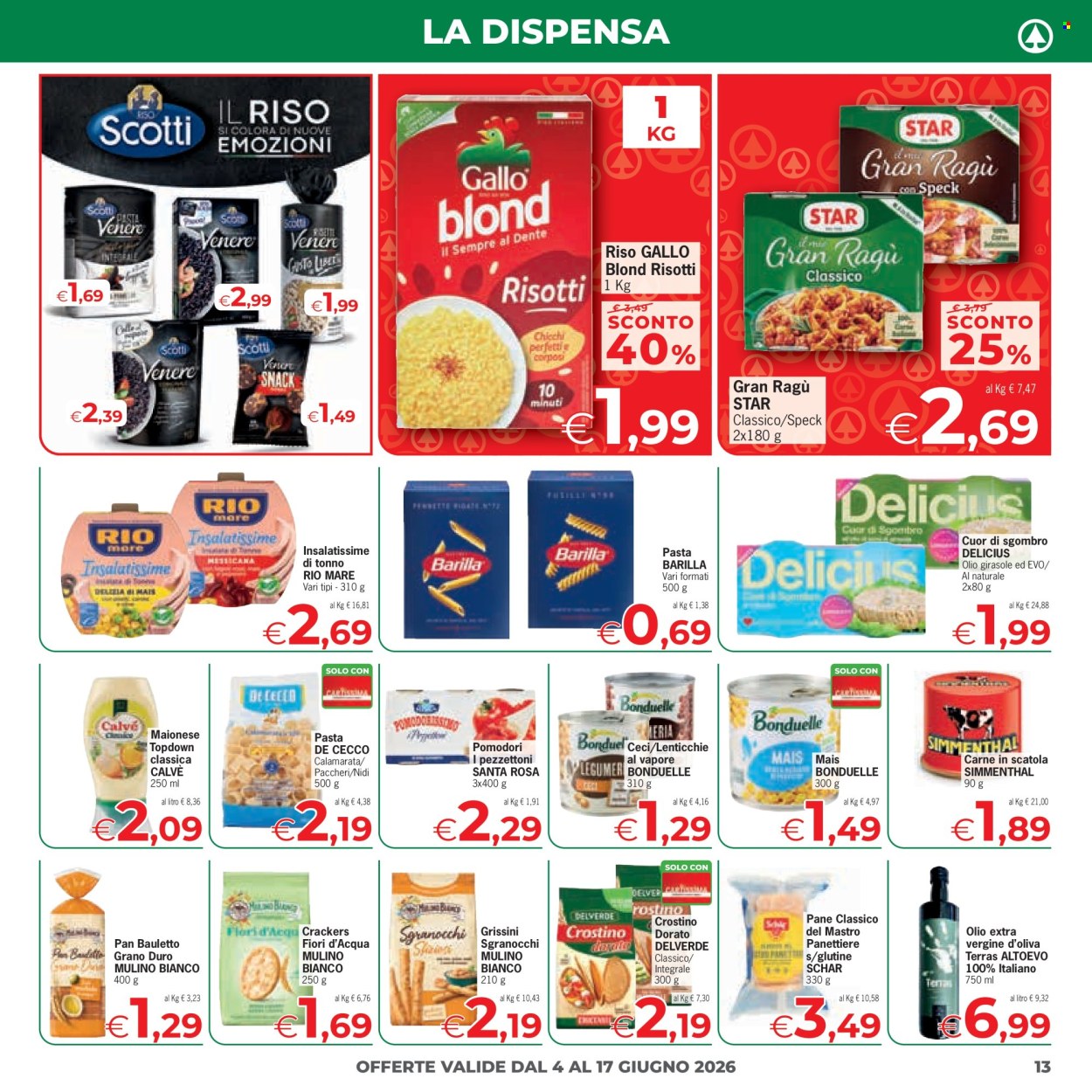 Volantino Eurospar - 4/6/2026 - 17/6/2026. Pagina 13