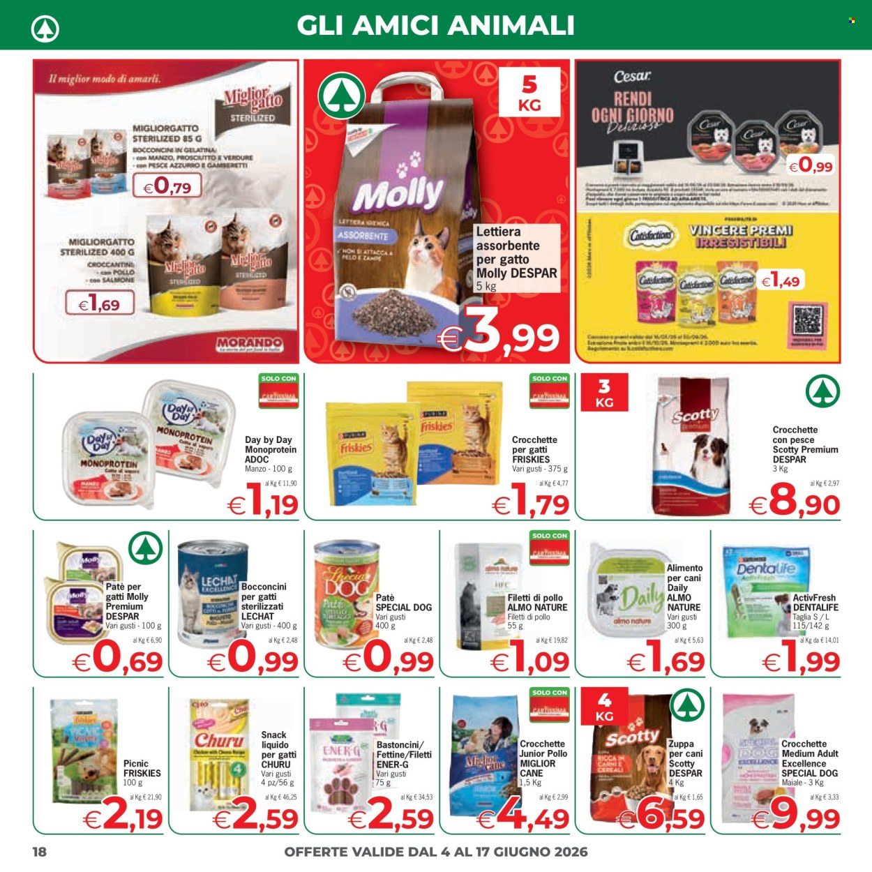 Volantino Eurospar - 4/6/2026 - 17/6/2026. Pagina 18