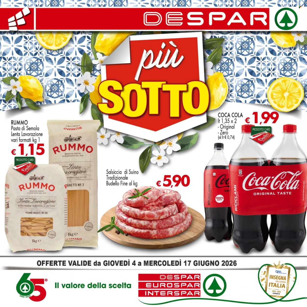 Volantino Interspar - 4/6/2026 - 17/6/2026. Pagina 1