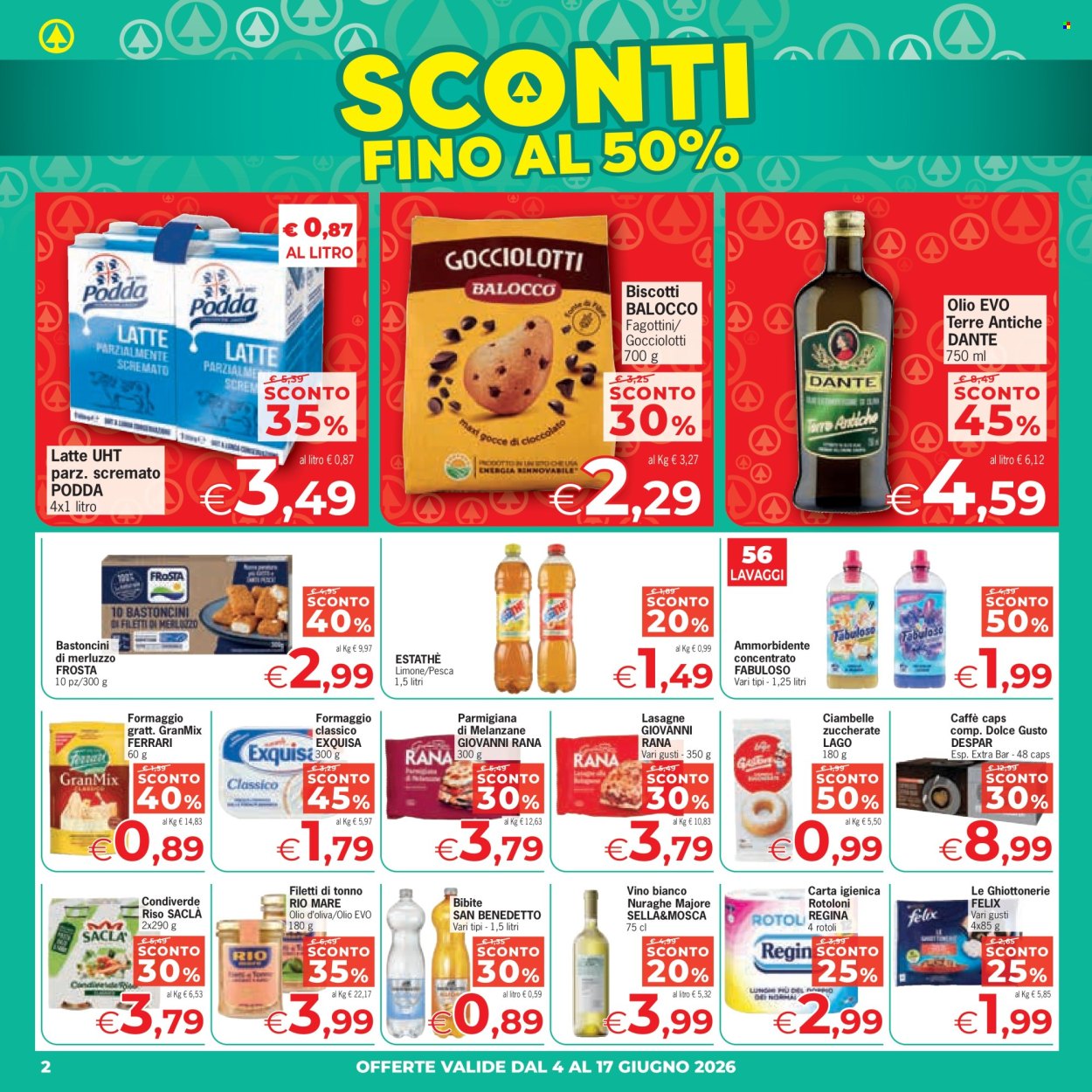 Volantino Eurospar - 4/6/2026 - 17/6/2026. Pagina 2