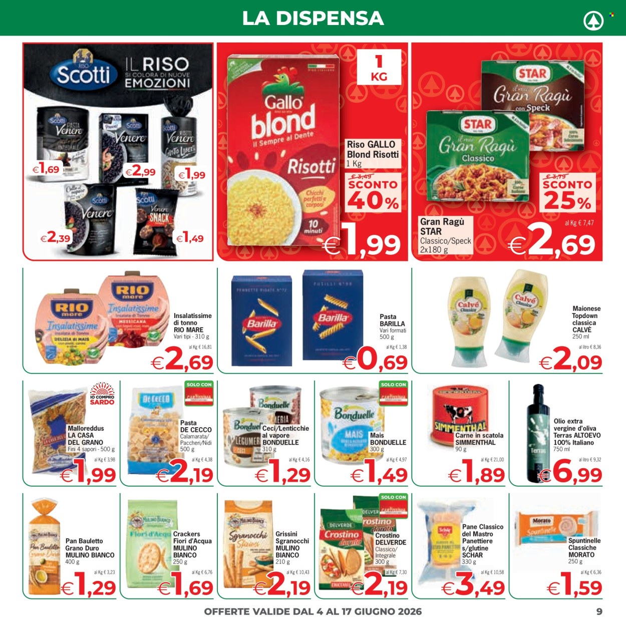 Volantino Eurospar - 4/6/2026 - 17/6/2026. Pagina 9