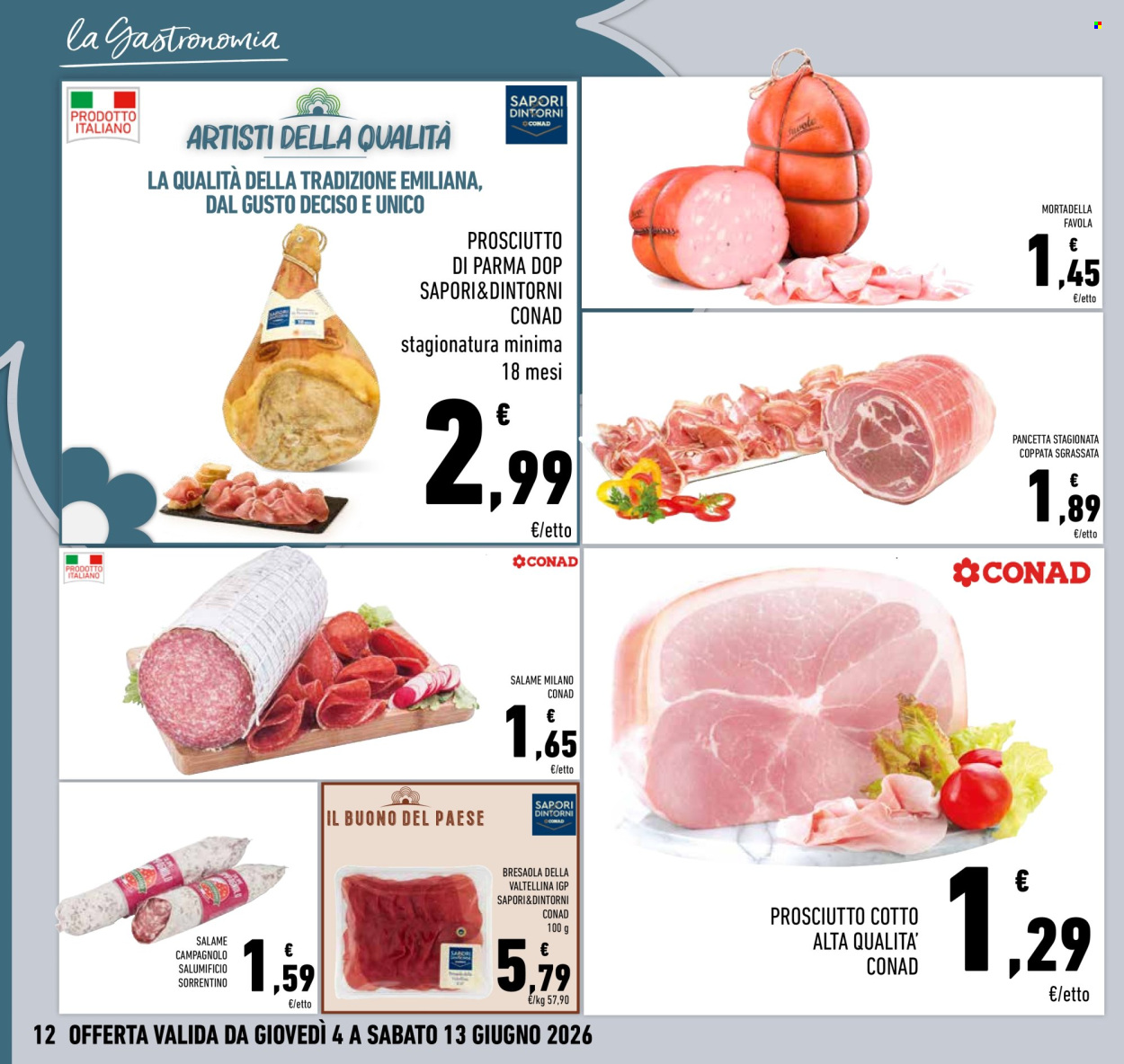 Leták Conad - 4.6.2026 - 13.6.2026. Strana 12