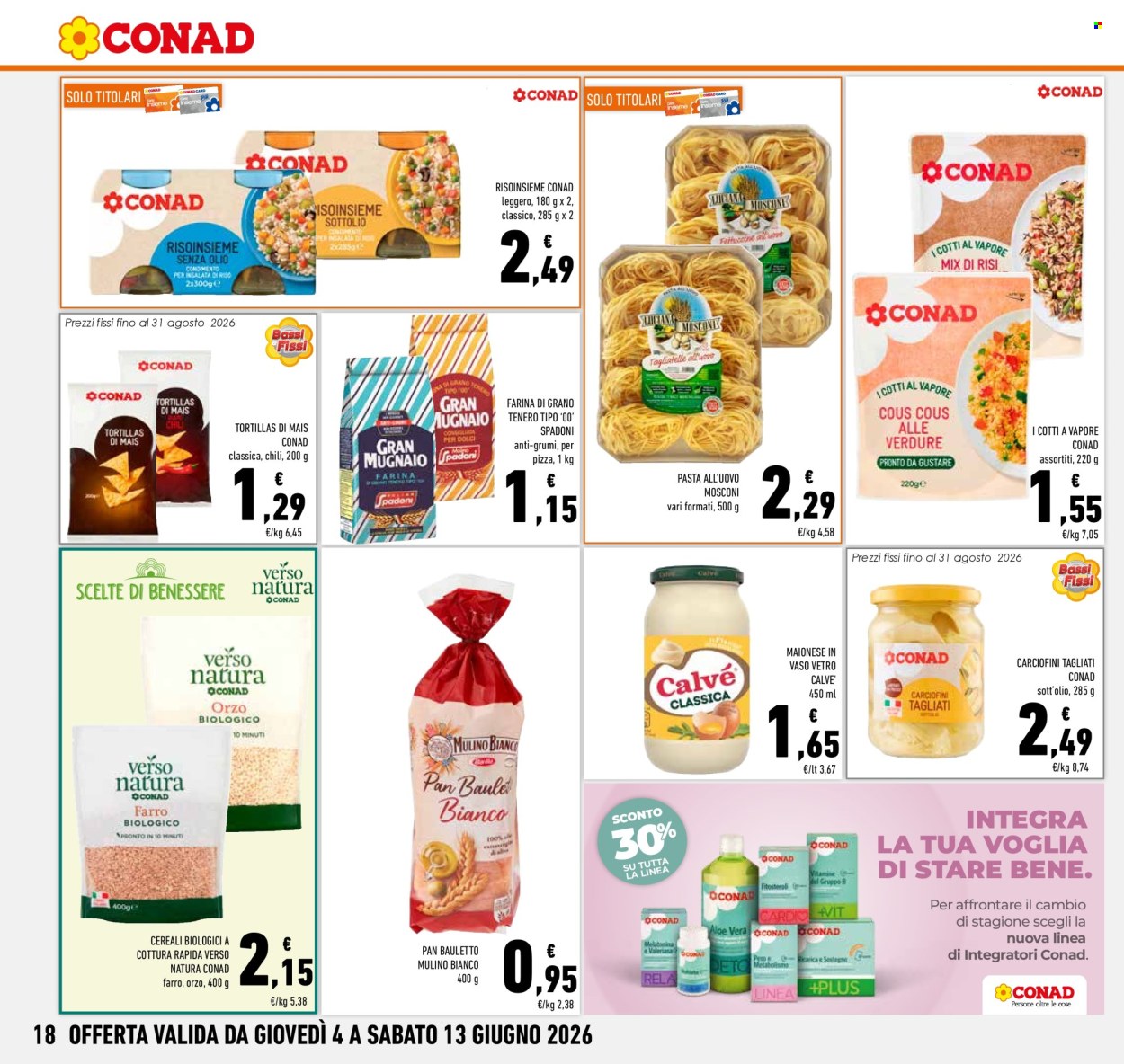 Leták Conad - 4.6.2026 - 13.6.2026. Strana 18