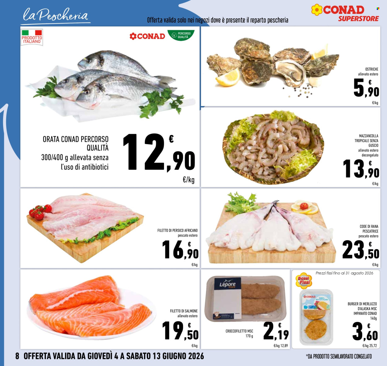 Volantino Conad Superstore - 4/6/2026 - 13/6/2026. Pagina 8