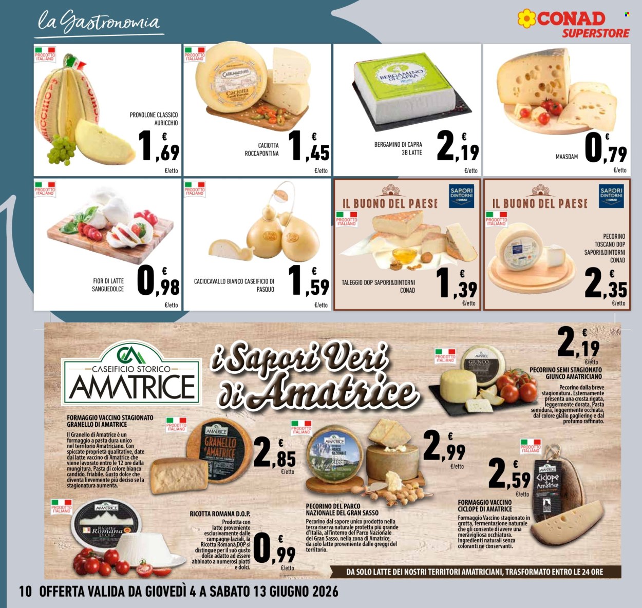 Volantino Conad Superstore - 4/6/2026 - 13/6/2026. Pagina 10