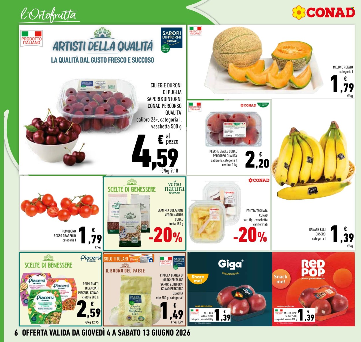 Volantino Conad - 4/6/2026 - 13/6/2026. Pagina 6