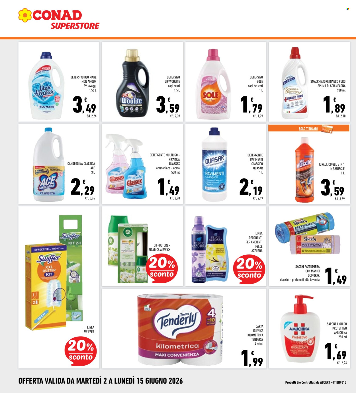 Leták Conad Superstore - 2.6.2026 - 15.6.2026. Strana 24