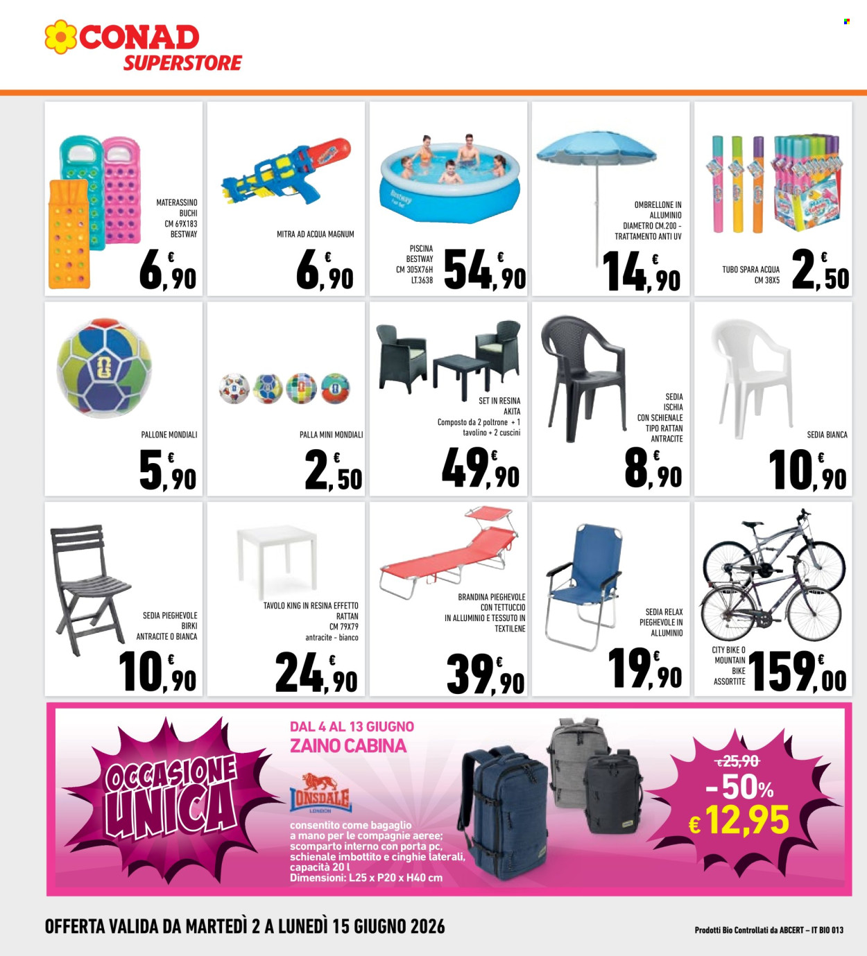 Leták Conad Superstore - 2.6.2026 - 15.6.2026. Strana 30