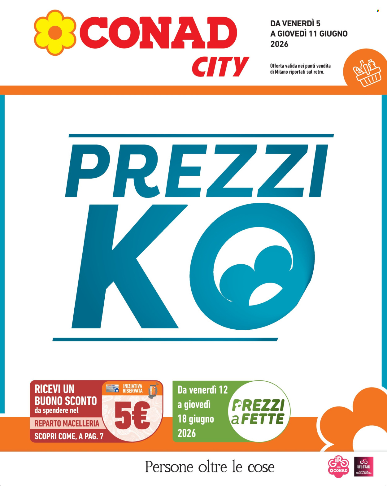 Volantino Conad City - 5/6/2026 - 11/6/2026. Pagina 1