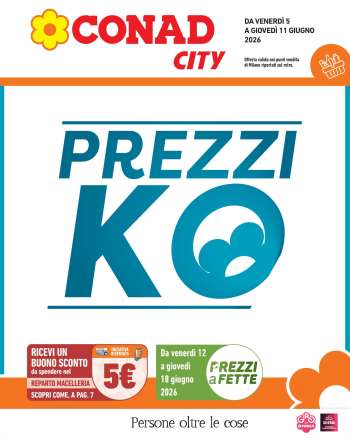 Volantino Conad City - 5/6/2026 - 11/6/2026.